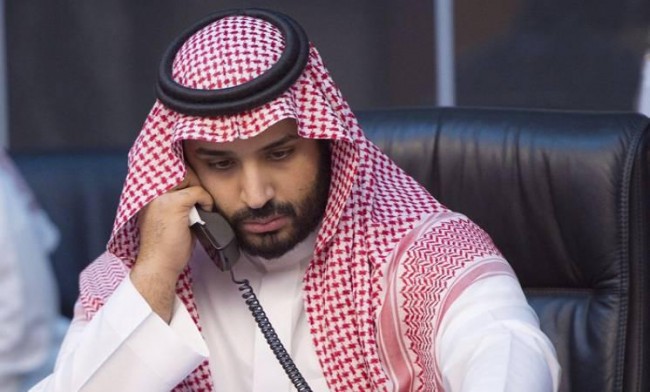 #محمد_بن_سلمان وكيري يستعرضان جهود إحلال الأمن بالمنطقة