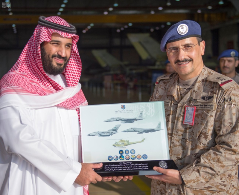ولي ولي العهد يتفقد برنامج تطوير مقاتلات التورنيدو السعودية3