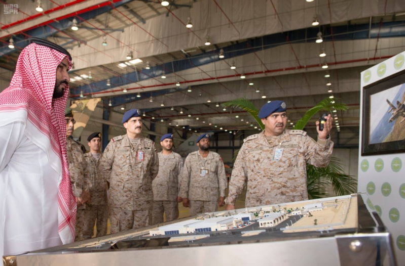ولي ولي العهد يتفقد برنامج تطوير مقاتلات التورنيدو السعودية6