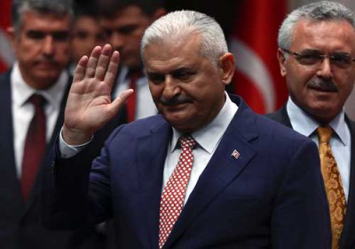 رئيس الوزراء التركي يصل الرياض