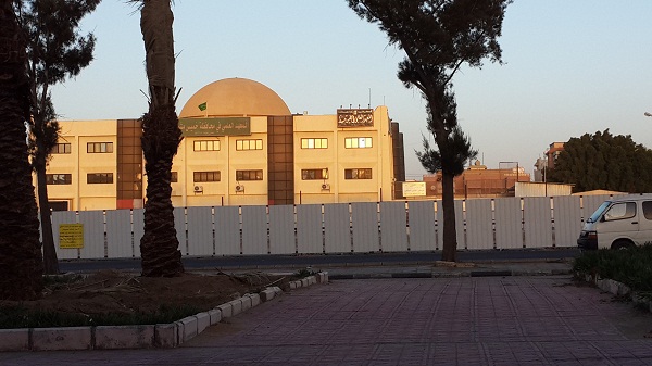 إعادة بناء مسجد الأميرة هيا بالخميس
